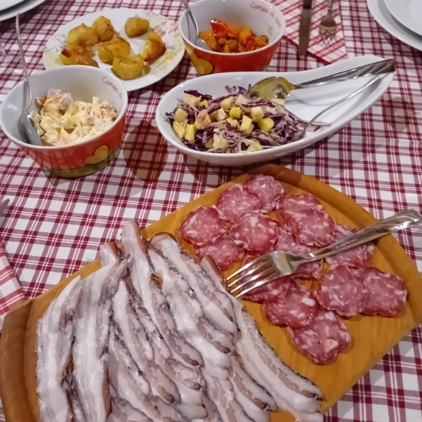 antipasto agriturismo la piccola foresto sparso bergamo